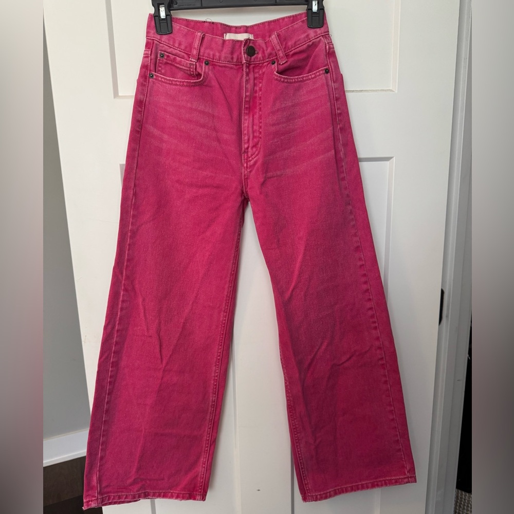 BDG By Urban Outfitters Hot Pink Denim Pants